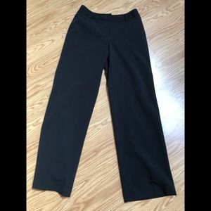 Ann Taylor black trouser pants, size 4